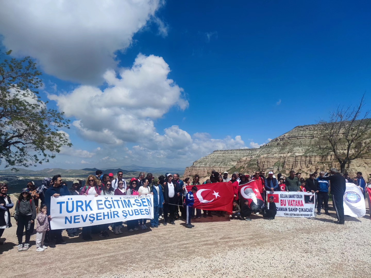 İSTİKLAL’DEN İSTİKBALE 19 MAYIS RUHU KIZILÇUKUR VADİSİNDE YAŞATILDI.
